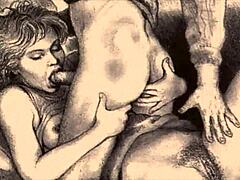 Hidden Cravings in Vintage Erotic Tales
