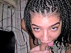 Latinas’ Bold Throat Action