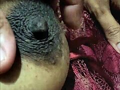 Desi wife’s milky boobs beg for a taste