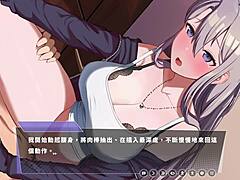 Ep10 anime couple's wall-pinned passionate thrusting love