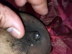 Desi wife’s milky boobs beg for a taste