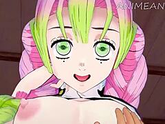 Mitsuri Kanroji's Vibrant Anime Energy
