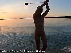 Seductive Rhythms Under Sunset Shores