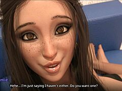 Millie Demands Jamie And Liz In 3D Action