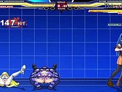 Kuromaru Battles Arcana Heart In Animated Fuck