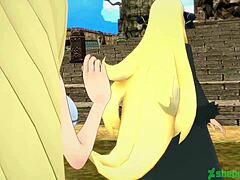 Anime Hentai Tease With A Cheeky 3D Twist