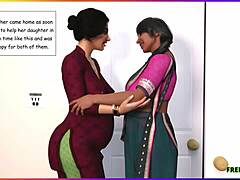 What fuels pregnant Indian bhabhi's 3D comic fuck?