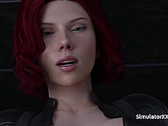 Black Widow's Raw Bedroom Tease