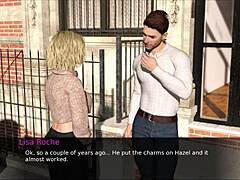 Lisa’s brave fucking in erotic teen game