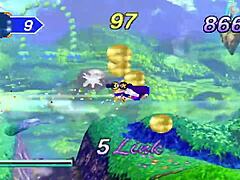 Crossdressing fan aroused by sexual video game
