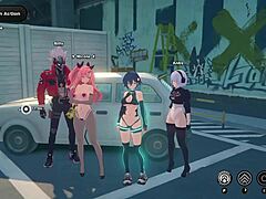 completing a wild partnership with nicole in zenless zone zero featuring gumi