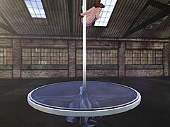 dahlia’s hot VR pole moves