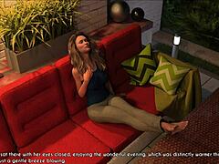 Blonde Stepmother’s Missing Cowgirl Ride Scene 5