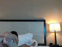 Teasing Petite Shaved Pussy with Bold Licks