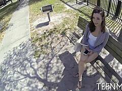 Teen Scarlett Sawyer’s Mouth Filled With Cum