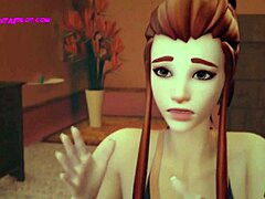 Ashe MILF Wild Animated Fuck