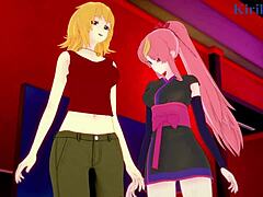 ever seen gundam girls in wild lesbian action?