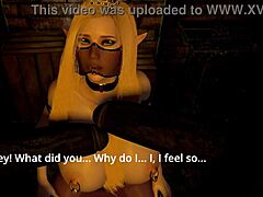 Busty sirens’ heated encounters