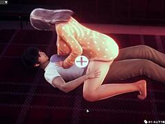 White-Haired Beauty's Raw Ecstasy