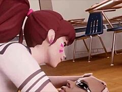 Overwatch DVA’s epic 3D fuck