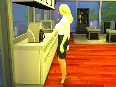 Office Heels Steamy Encounter