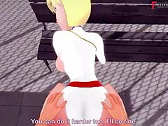 Power girl pounds hard for superman fantasy
