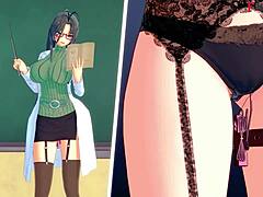3D teacher-student classroom fuck