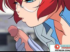 Hentai power shines with big curves