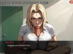 Tsunade 3D curves pulse boldly