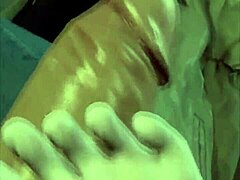 Anna’s sexy striptease in private room