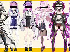 hololive stars mesmerize dance