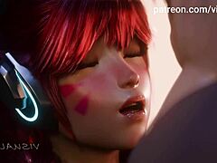 cute 3d hentai washroom romantic fuck