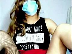 Kinky Teen Footjob Turns Into Wild Tease