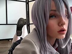 alya’s hentai bold dildo play