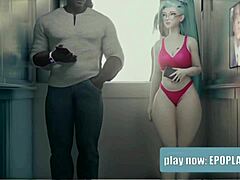 Cartoon 3D fantasy unleashes tight, bold curves