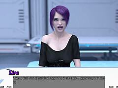 3D Emo Girl Space Dreams