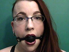 my dark lipstick drool with intense gaze