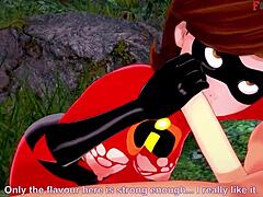 Elastigirl’s Hard Fuck On Secret Mission