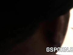 Redhead Hayden Field pounded by black cock