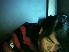 Gay dildo teasing blowjob