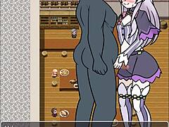 violet witch in wild japanese hentai adventure