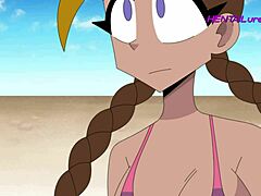 FIERY NUDIST BEACH THRILLS