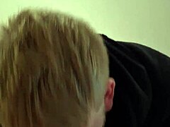 Gay Blowjob in Dark Alley