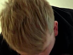 Gay Blowjob in Dark Alley