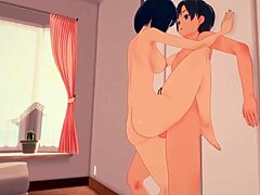Detailed 3D Anime Hentai Cartoon Scene