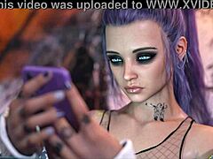 Sexy Babe Fixes Future in HD Hentai Part 16