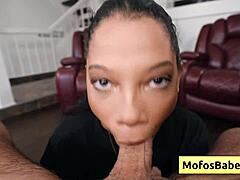Ebony Eden West's Intimate POV Allure