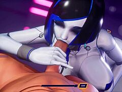 3D Robot Delight With MILF Doc