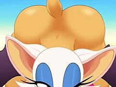 Rouge Sucks Cock and Gets Ass Fucked