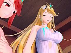 3D fantasy fuck with Pyra